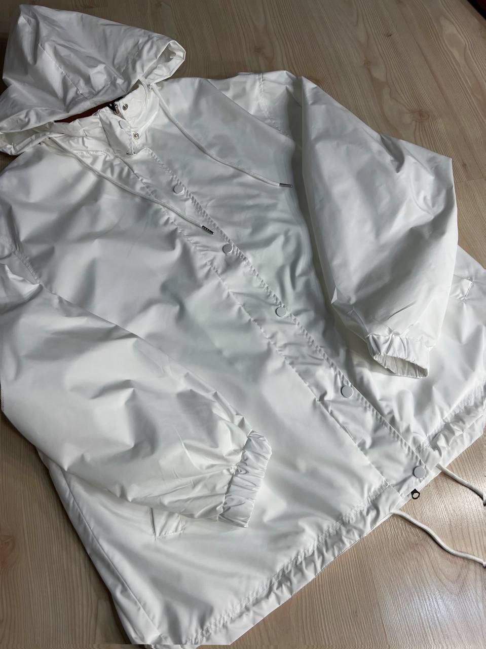 Куртка женская Lady Yep 9096-1 с капюшоном OS Белый (26755945) - фото 8