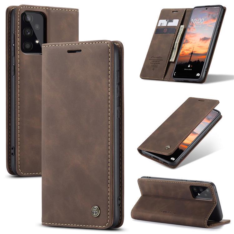 Чехол книжка с магнитом Samsung Galaxy A33 5G A336 CaseMe Dark Brown (29271-05)