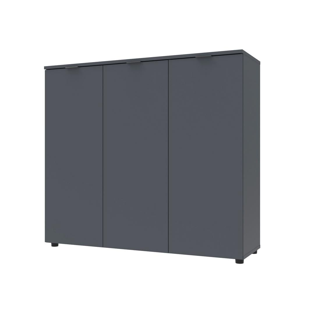 Комод в гостиную Doros Рон 6 120х38х100 см Графит (DRS-011303) Комод в гостиную Doros Рон 6 120х38х100 см Графит (DRS-011303)