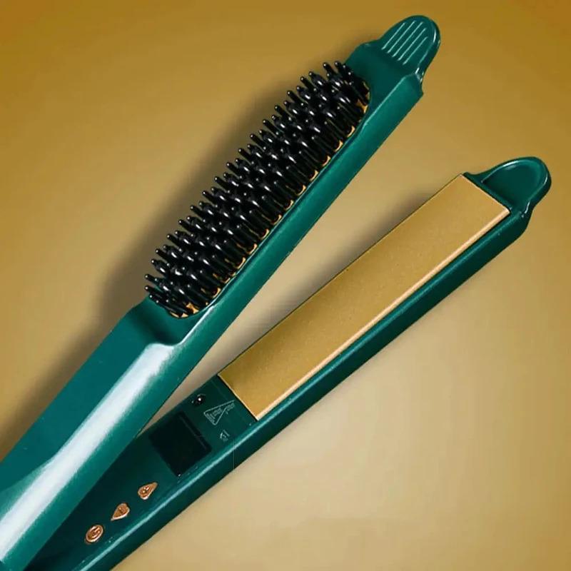 Расческа-выпрямитель Ailoria HS-1808 Зелений (234569929_379) - фото 5 Расческа-выпрямитель Ailoria HS-1808 Зелений (234569929_379) - фото 5