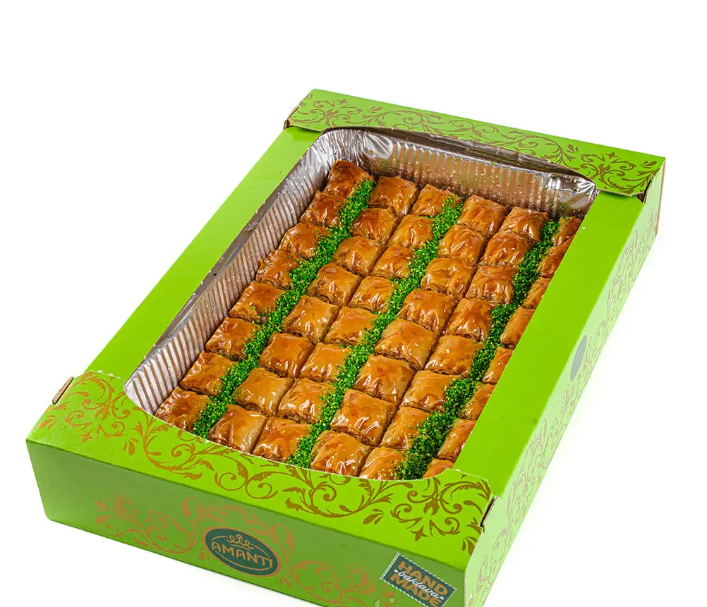 Пахлава Amanti Мозаика с грецким орехом и фисташкой 0,5 кг (29596008)