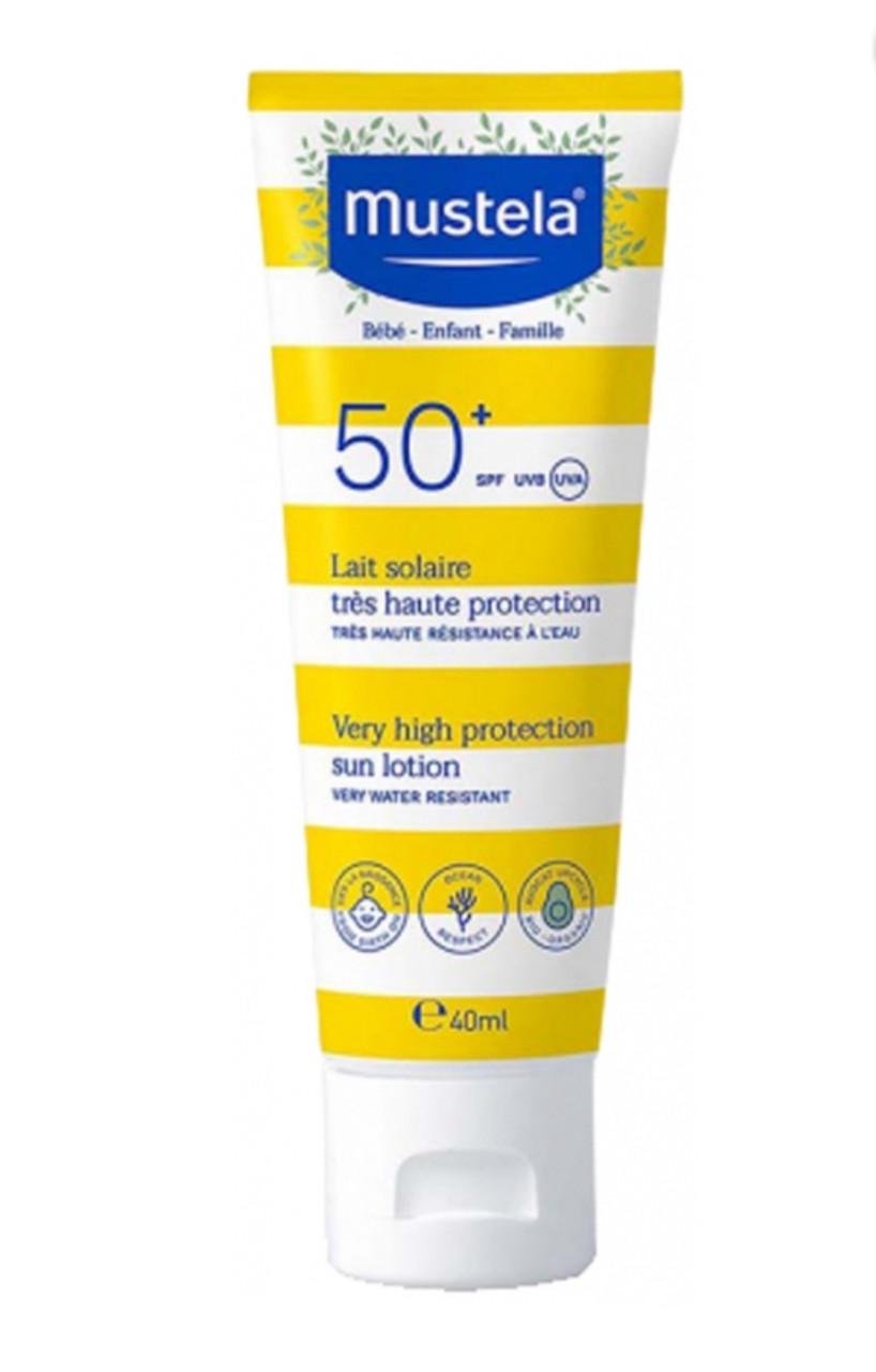 Молочко солнцезащитное для младенцев/детей и беременных женщин Mustela Lait Solaire SPF50+ 40 мл (2657028935) Молочко солнцезащитное для младенцев/детей и беременных женщин Mustela Lait Solaire SPF50+ 40 мл (2657028935)