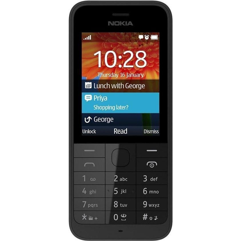 Мобільний телефон Nokia 220 Dual SIM Black