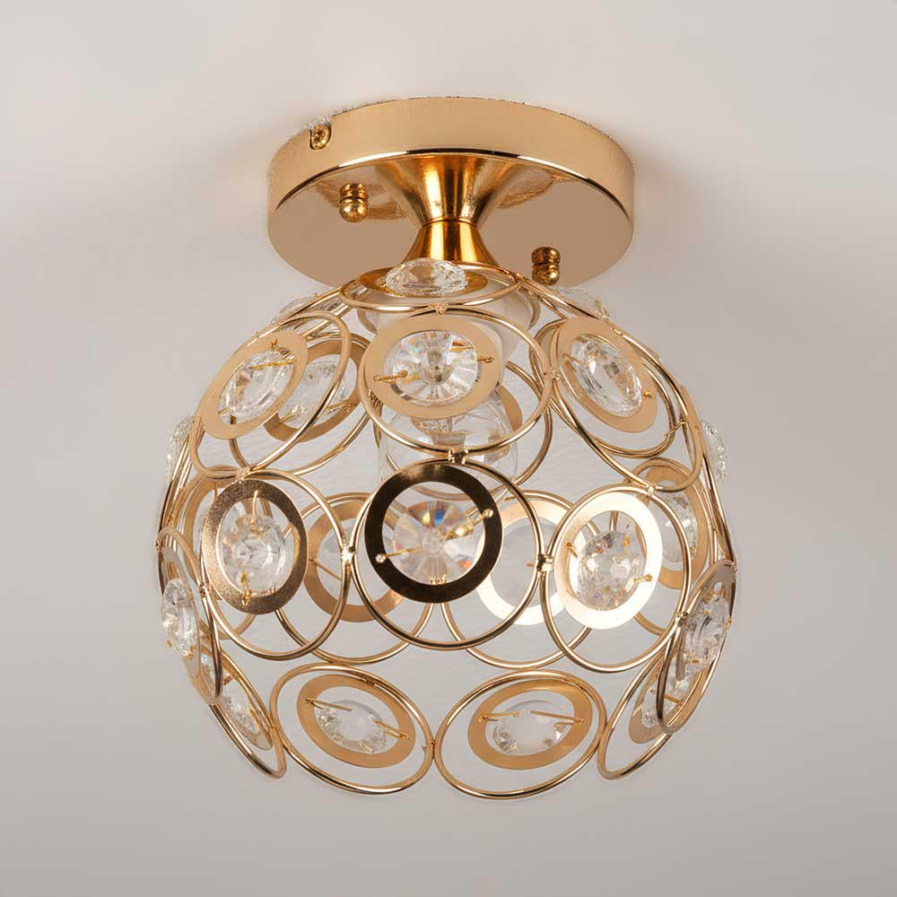 Люстра стельова Light House SR-20339/1H FG D185хH200 Золотий