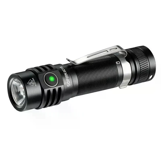 Фонарь ручной Sofirn SC18 и аккумулятор 18650 3000mAh Black