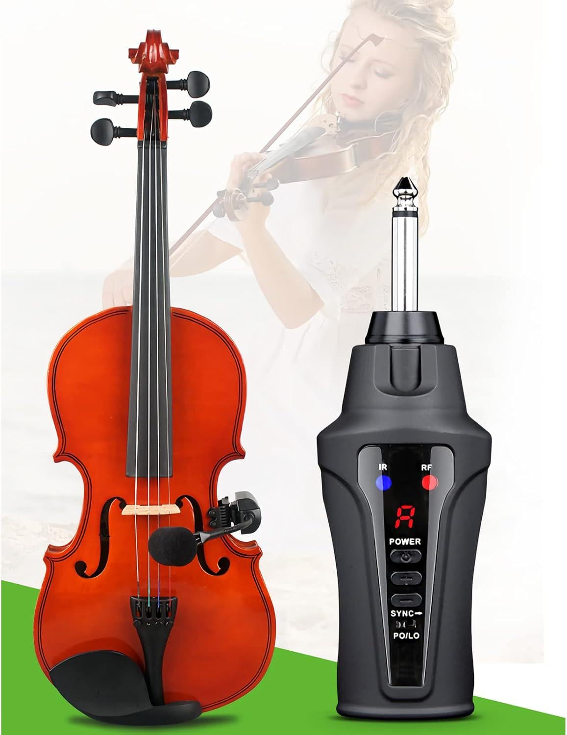 Радіосистема з бездротовим мікрофоном для скрипки та альта Violin & Alto UHF Acemic VT-5 2,4 Ггц (0140) - фото 6 Радіосистема з бездротовим мікрофоном для скрипки та альта Violin & Alto UHF Acemic VT-5 2,4 Ггц (0140) - фото 6