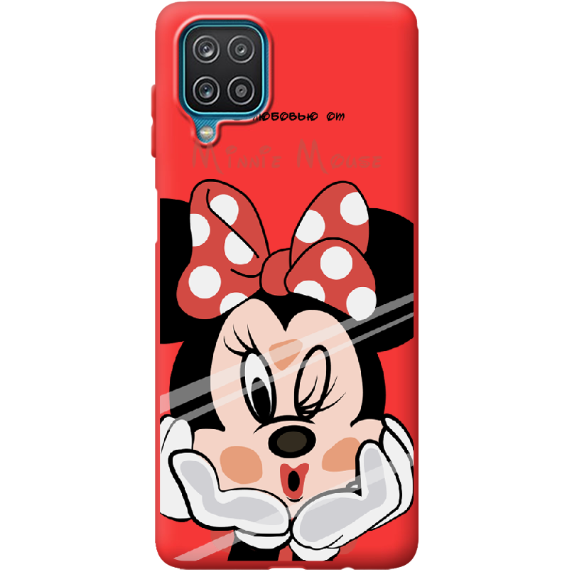 Чехол BoxFace Samsung A125 Galaxy A12 Lady M Красный силикон (41506-cc59-41673)
