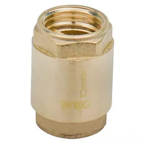 Клапан обратный для воды WEG SQ-1038096 пружинный 3/4" (154454)