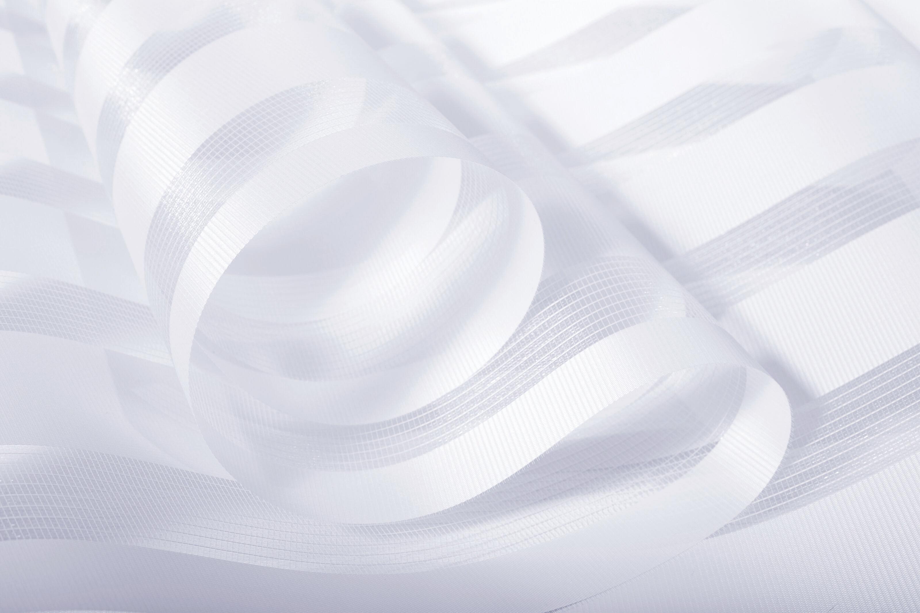 Ролета день-ночь TyulPan с нижним фиксатором 45x170 см Белый (24320666) - фото 2