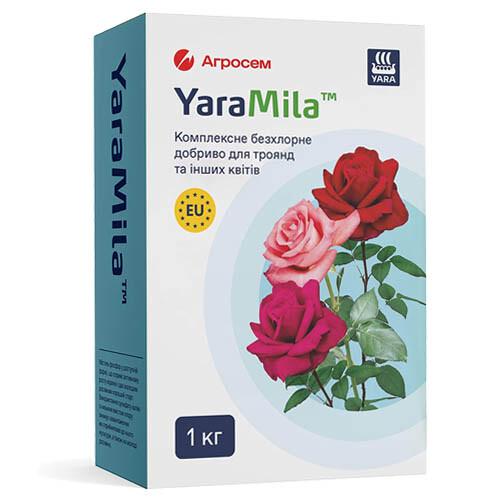 ᐉ Удобрение YaraMila комплексное для роз и других цветов весна-лето 1 кг