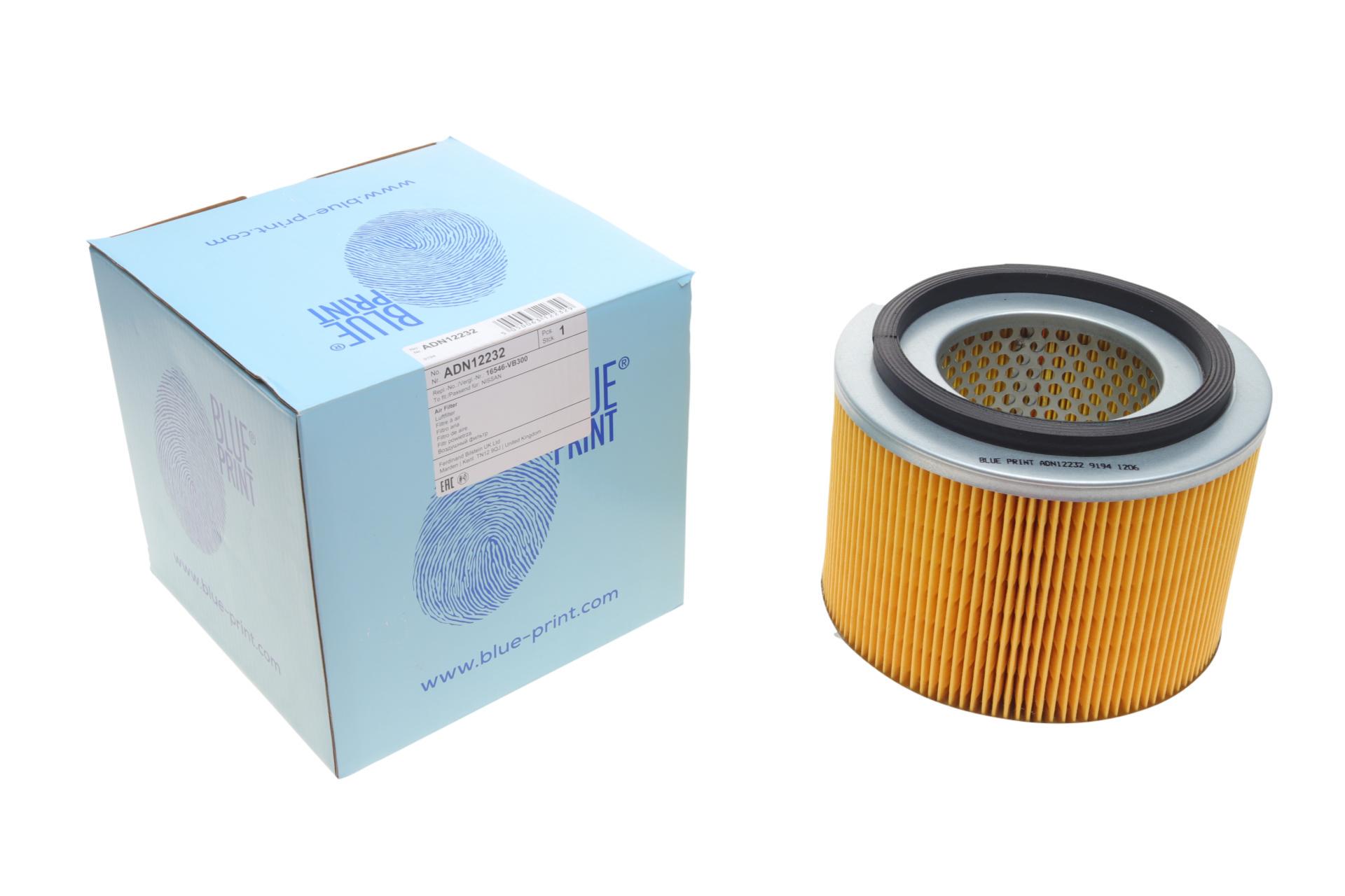 Фильтр воздушный BLUE PRINT для Nissan Patrol 2,8-4,2 TDiC 88- (ADN12232)