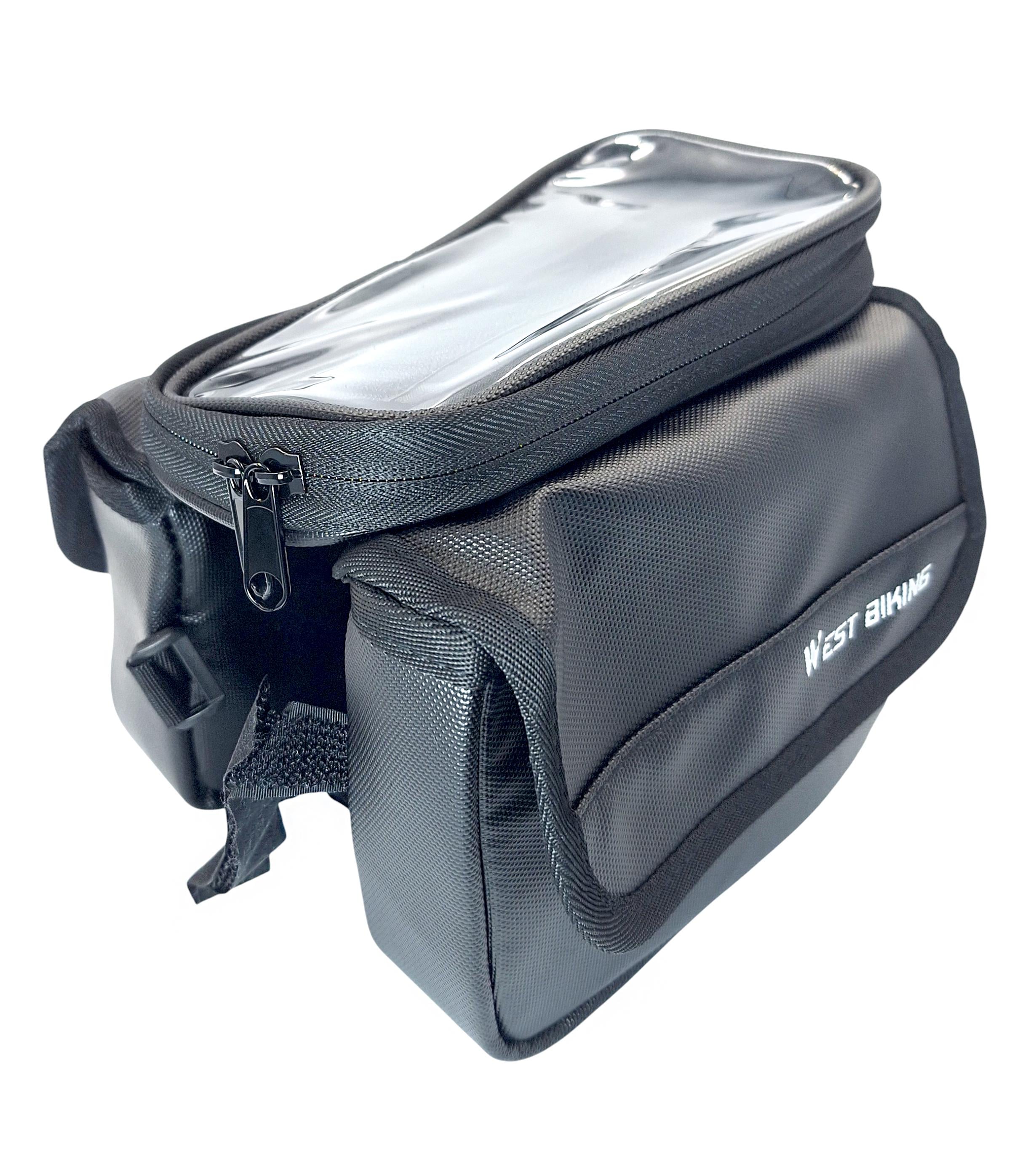 Велосумка на раму West Biking YP0707322 1,4 л для смартфона 7,2" 18x15x14 см Черный (G0001974)