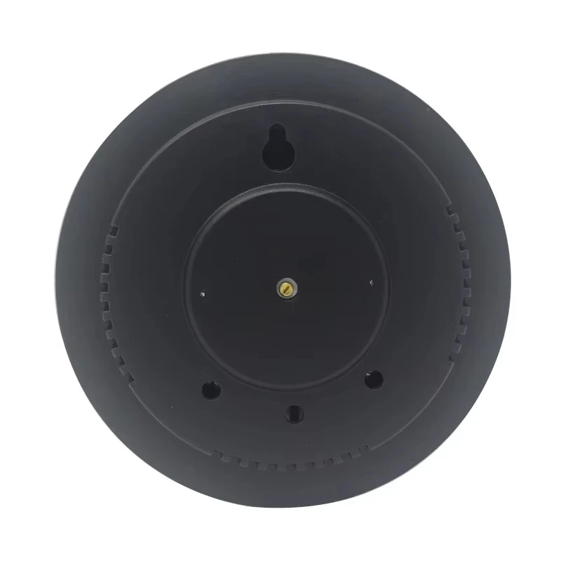 Барометр настінний із термометром гігрометром для дому 13 см Срібний (134801) - фото 4