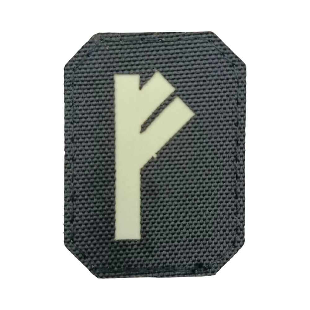 Патч-шеврон Скандинавские руны Феха (31757693) Патч-шеврон Скандинавские руны Феха (31757693)