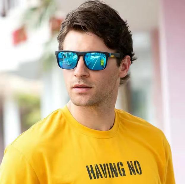 Очки поляризованные солнцезащитные Черно-синий - фото 3