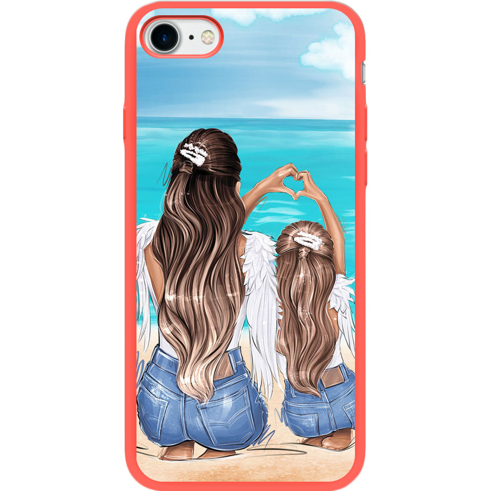Чохол BoxFace Apple iPhone 7/8 SE 2020 Family Vacation Червоний силікон  (26205-up2380-35445)