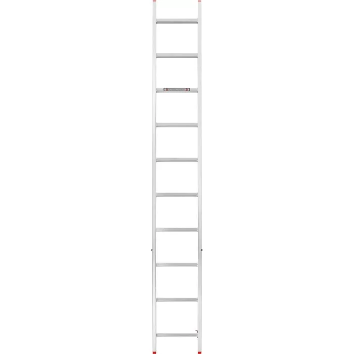 Драбина алюмінієва КВІТКА PRO 3-х секційна 3х10 сходинок (110-9310) - фото 6