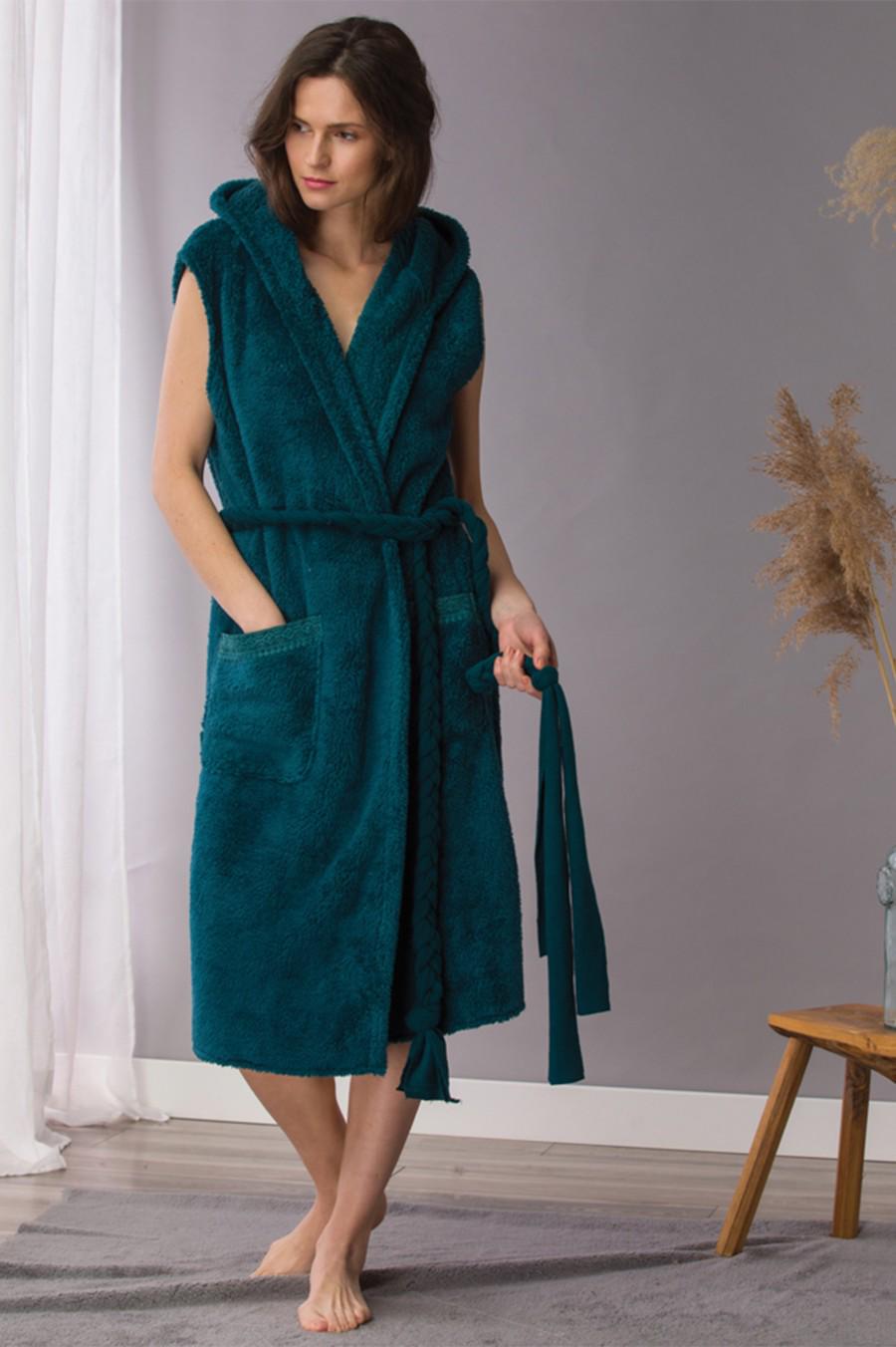 Халат Key р. 42/44 S/М Зеленый (75267)