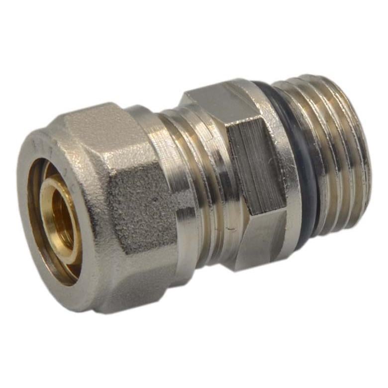 Переходник обжимной Idrosanitaria Bonomi 16x1/2" С с резиновым кольцом (38911604) Переходник обжимной Idrosanitaria Bonomi 16x1/2" С с резиновым кольцом (38911604)