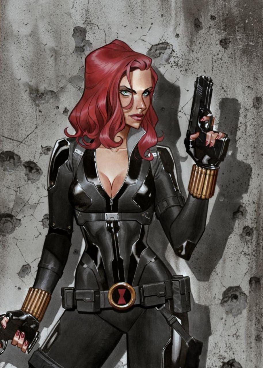 Картина GeekLand Black Widow Фан (BW.09.011)