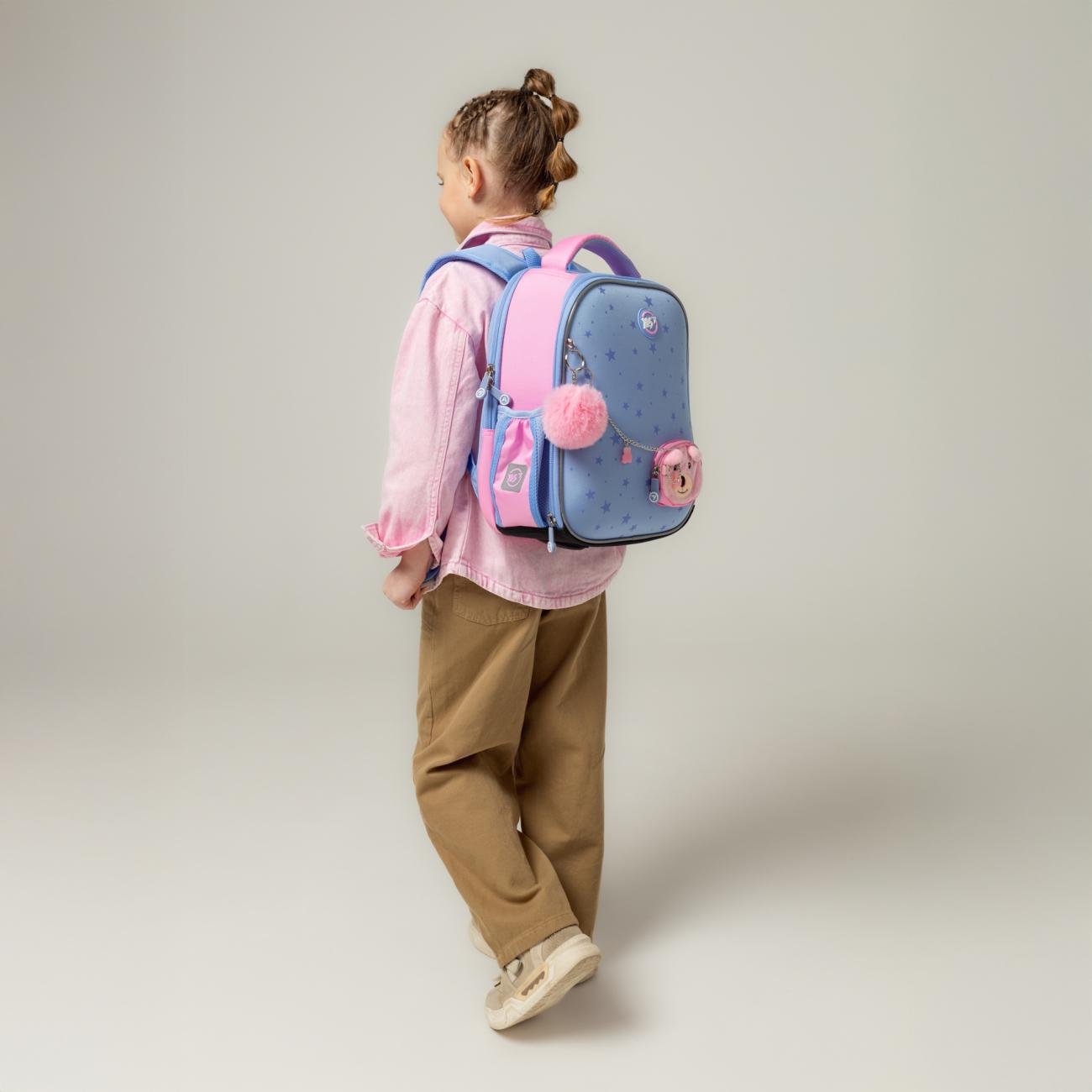 Шкільний рюкзак YES Cute Bear Teddy H-100 каркасний з ортопедичною спинкою (559894/995061) - фото 14