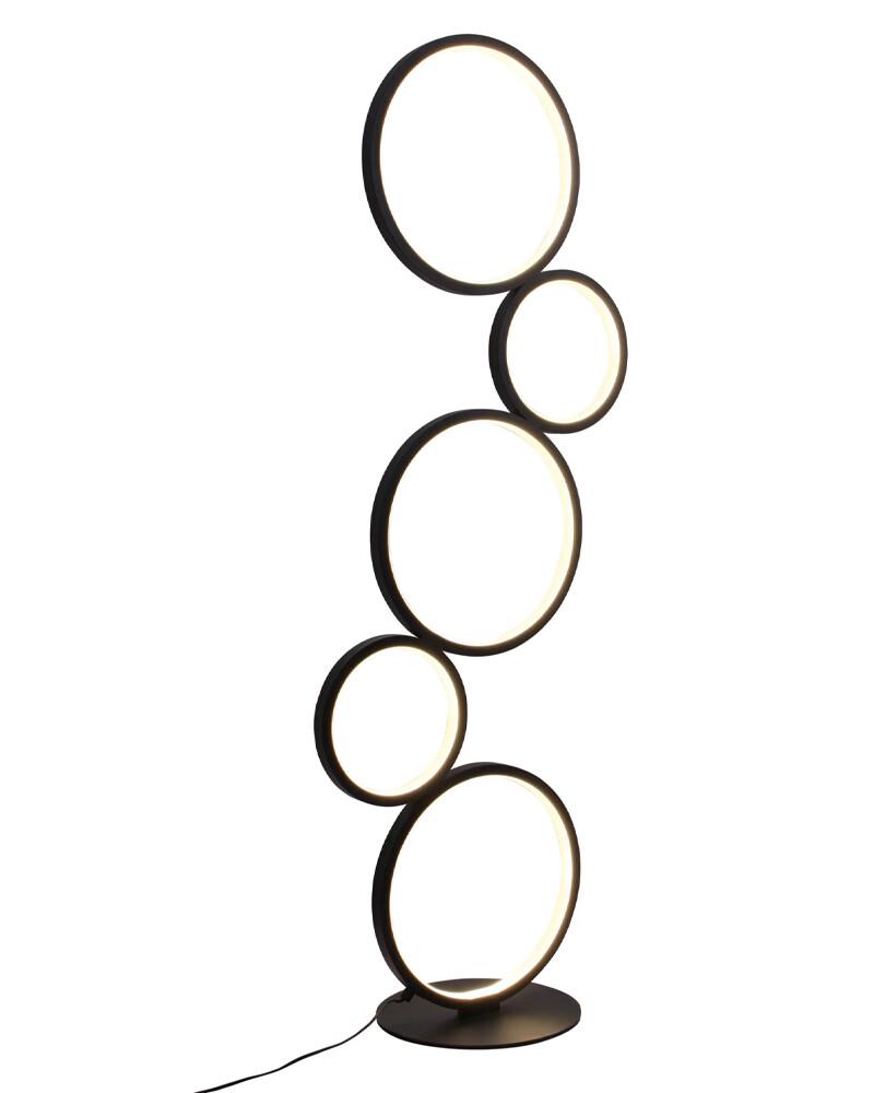 Торшер Polux 330178 Flamenco LED 1x30W 4000K 3600Lm IP20 Черный (26394498) - фото 3 Торшер Polux 330178 Flamenco LED 1x30W 4000K 3600Lm IP20 Черный (26394498) - фото 3