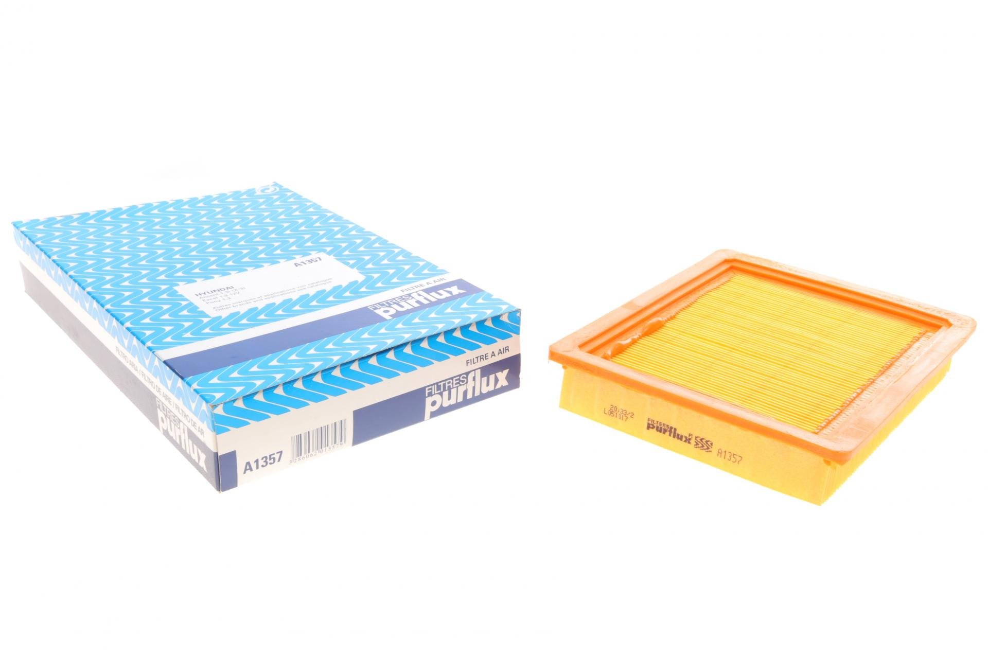 Фильтр воздушный PURFLUX для Hyundai Accent 1,3 94-00- (A1357)