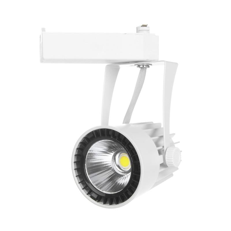 Светильник трековый поворотный Brille Led 410/12W CW WH COB (32-060)