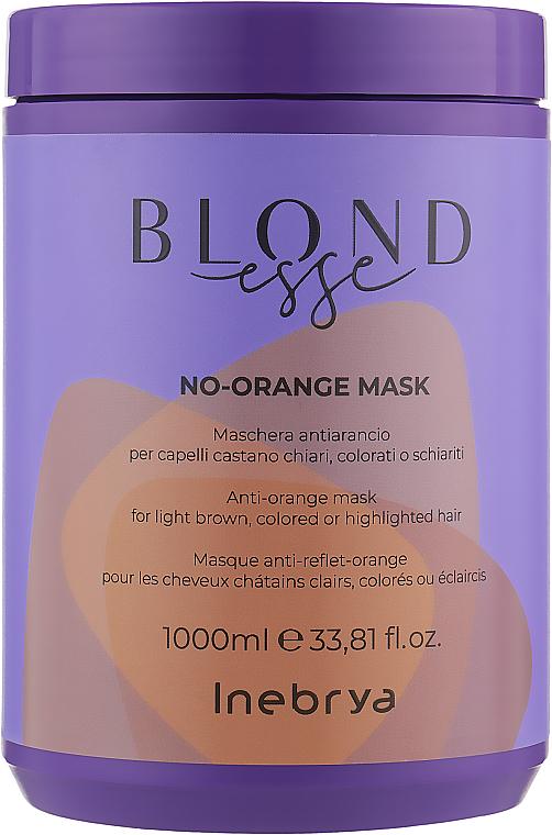 Маска Inebrya Blondesse no-orange mask для блонда анти-оранж 1000 мл (1250547103)