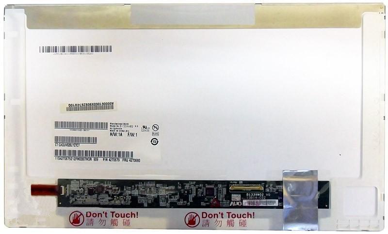 Матрица для ноутбука 13,3" Normal 40 pin справа 1366x768 LED без креплений глянцевая AU Optronics AUO B133XW02 v.0