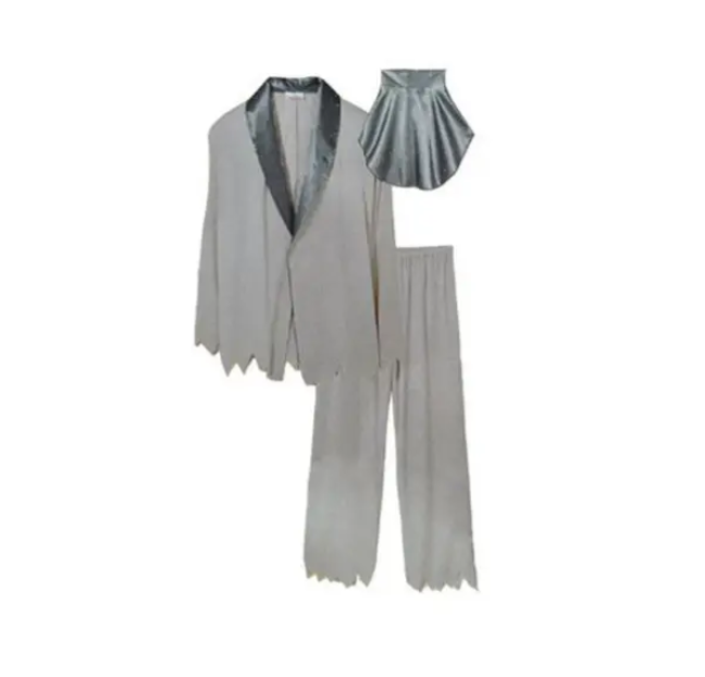 Костюм на Хэллоуин мужской М Серый (327949-М)