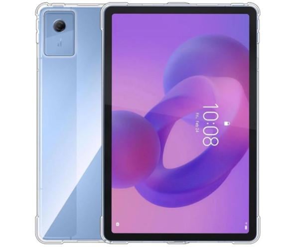 Чехол силиконовый TPU для Lenovo Idea Tab Plus 12,1/Xiaoxin Pad 2025 Прозрачный