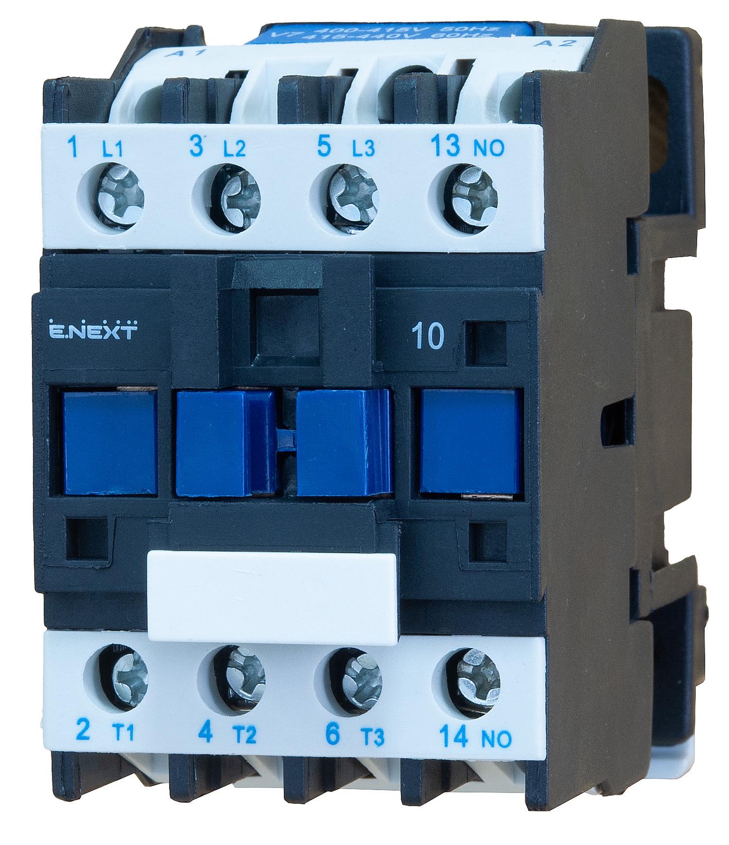 Контактор E.NEXT e.pro.ukc.1.12.400.1NO 400 В 12 А 1NO (p009104)