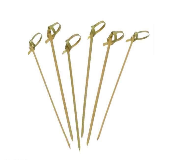 Шпажка соломенная Узелок 12 см 100 шт. 5 уп. (2129)