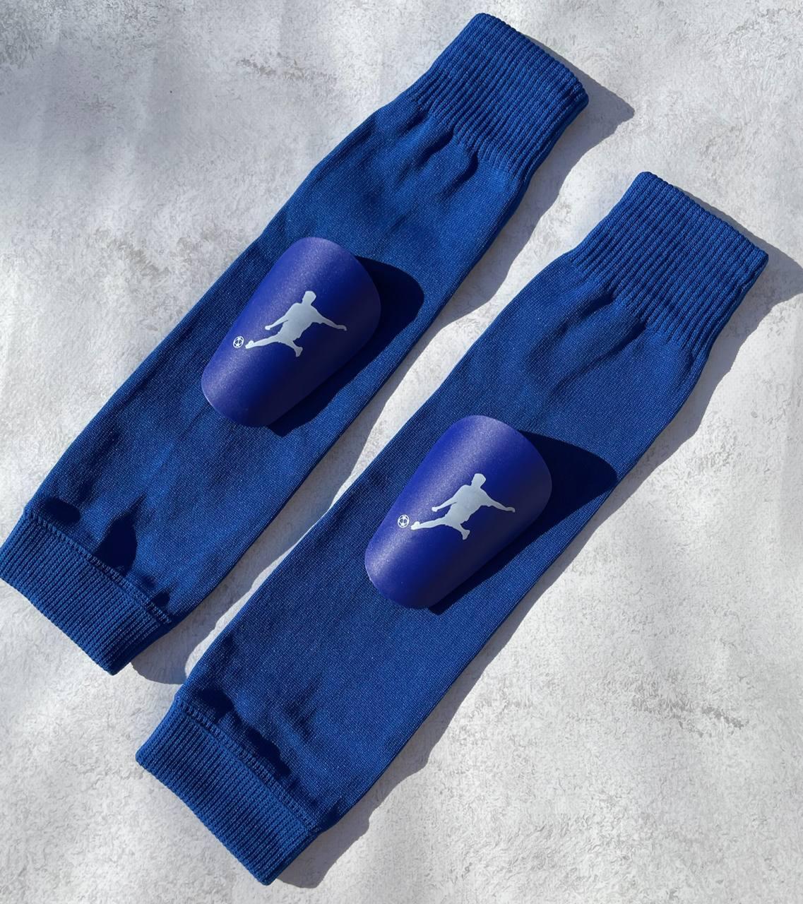 Комплект мини-щитки с футболистом и гетри-обрезки S Синий (2739021944) - фото 2 Комплект мини-щитки с футболистом и гетри-обрезки S Синий (2739021944) - фото 2