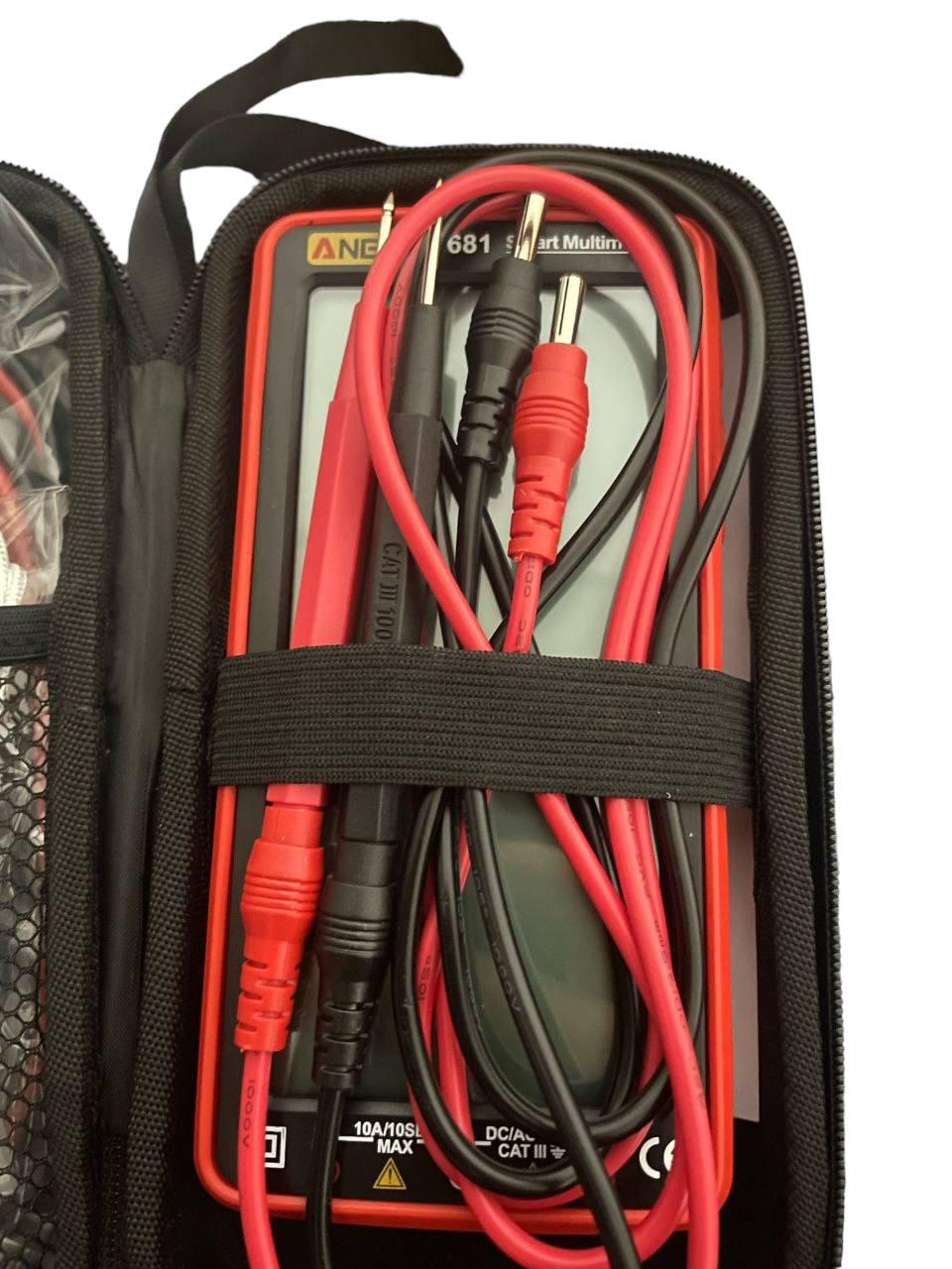 Мультиметр цифровий тестер ANENG 681 Red - фото 12 Мультиметр цифровий тестер ANENG 681 Red - фото 12