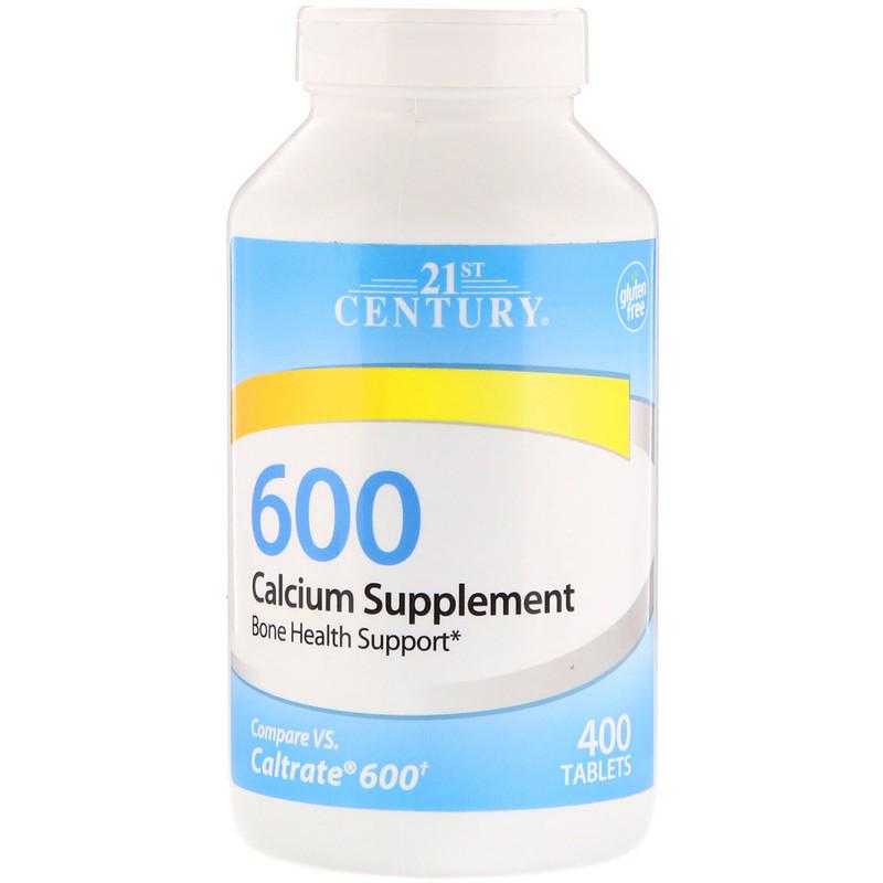 Витамины 21st Century Calcium Supplement 600 400 таблеток