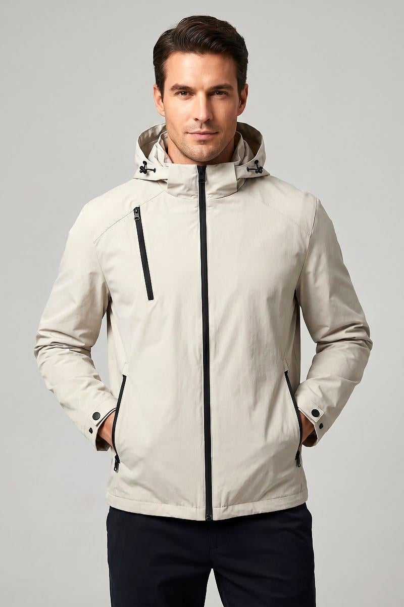 Куртка-ветровка мужская р. 52 Светло-серый (SB-26318-sport-light-grey)