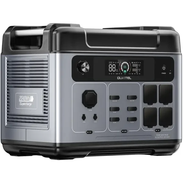 Зарядная станция Oukitel P2001Plus UPS 2400W 2048Wh