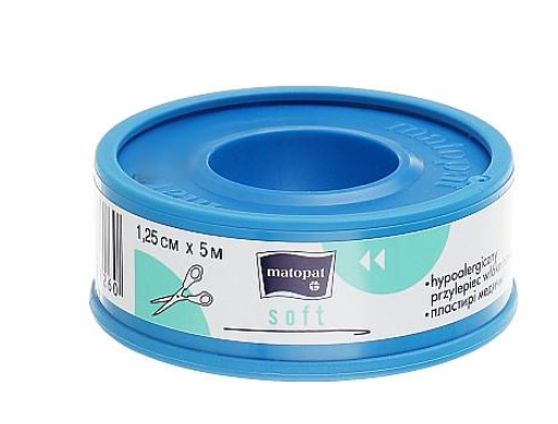 Медичний пластир Matopat Soft 1,25 см 5 м
