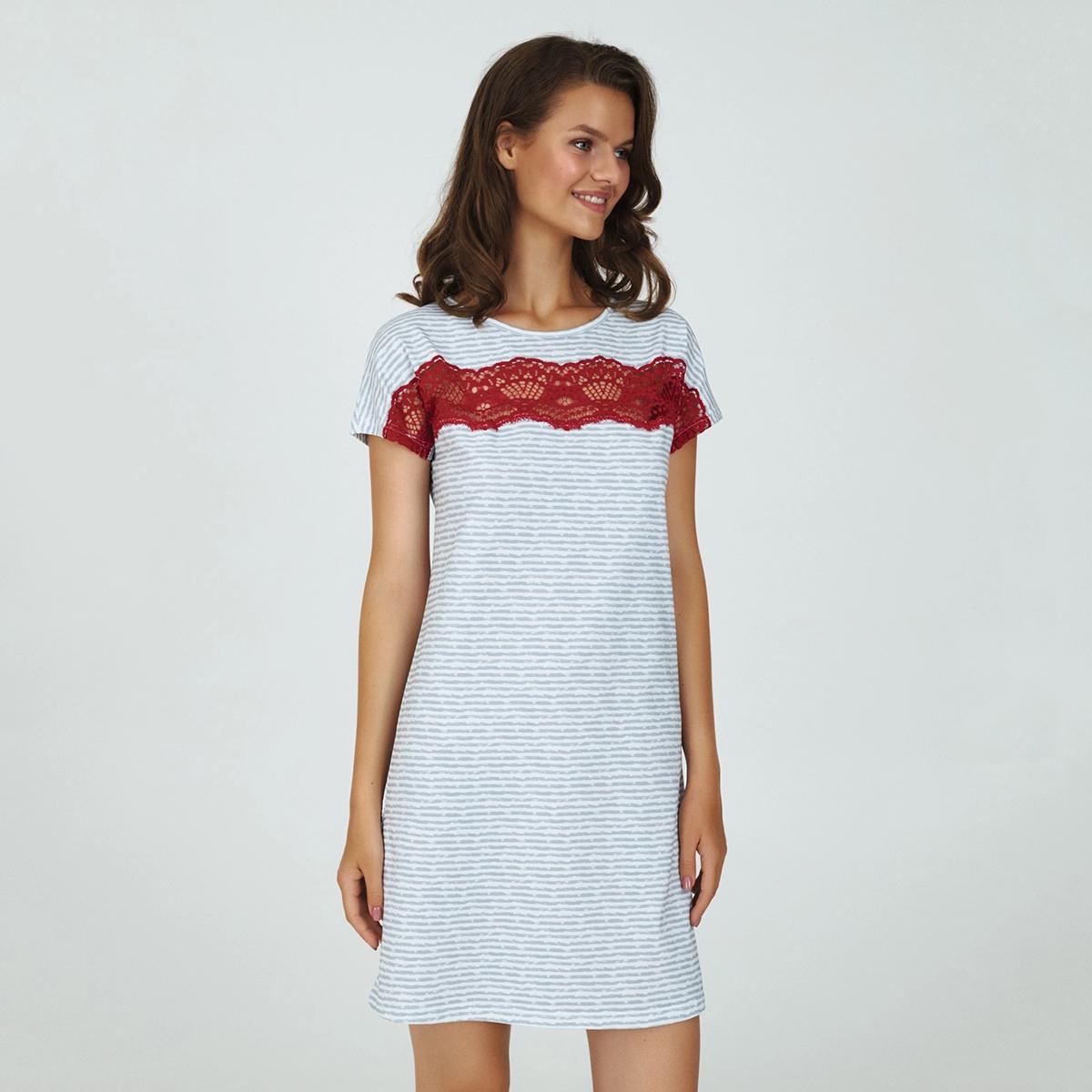 Сорочка домашняя женская Ellen S Белый (LDK 120/05/01)