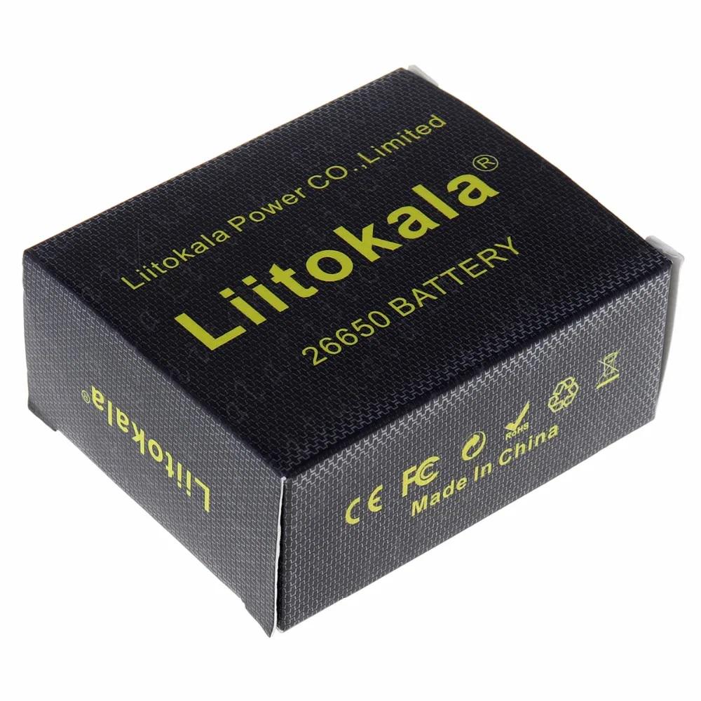 Аккумулятор LiitoKala Lii-50A 26650 5000 mAh 10 A Li-Ion высокоемкий (14172329) - фото 7