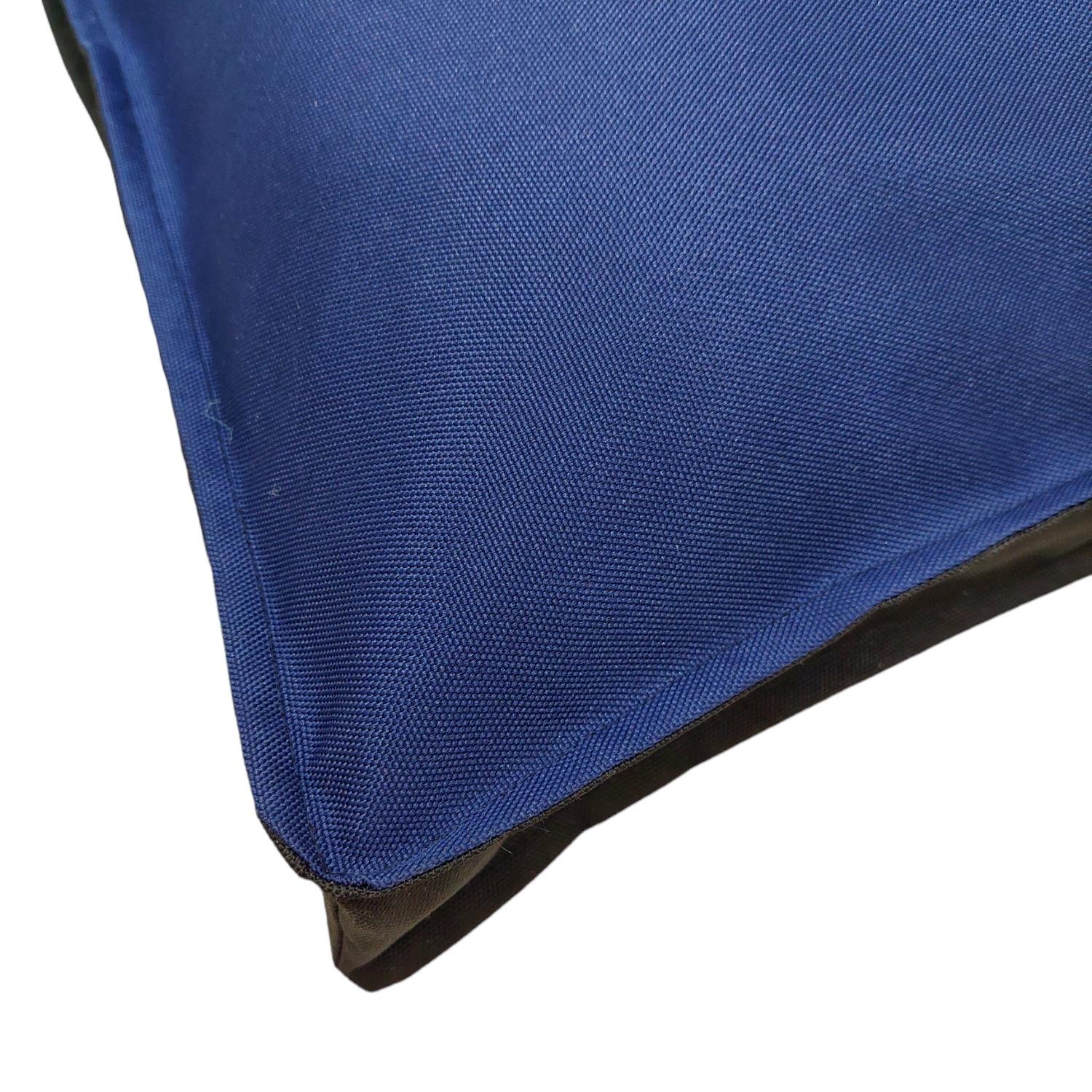 Лежак для собак двухсторонний Huge and Tiny Waterproof 120x80x6 см Синий с черным (8545) - фото 5 Лежак для собак двухсторонний Huge and Tiny Waterproof 120x80x6 см Синий с черным (8545) - фото 5