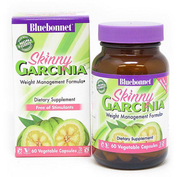 Гарцінія Bluebonnet Nutrition Skinny Garcinia Weight Management Formula 60 Veg Caps