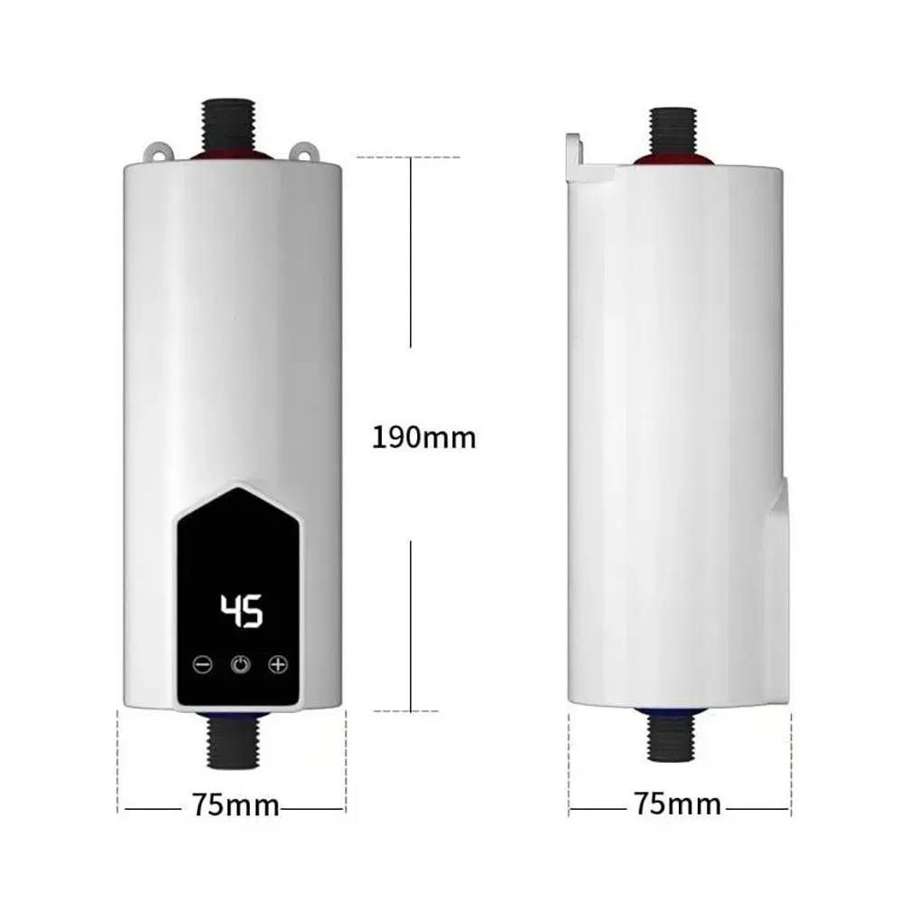 Водонагреватель проточный RYK-006 электрический с лейкой 5.5кВт (30659190) - фото 7 Водонагреватель проточный RYK-006 электрический с лейкой 5.5кВт (30659190) - фото 7