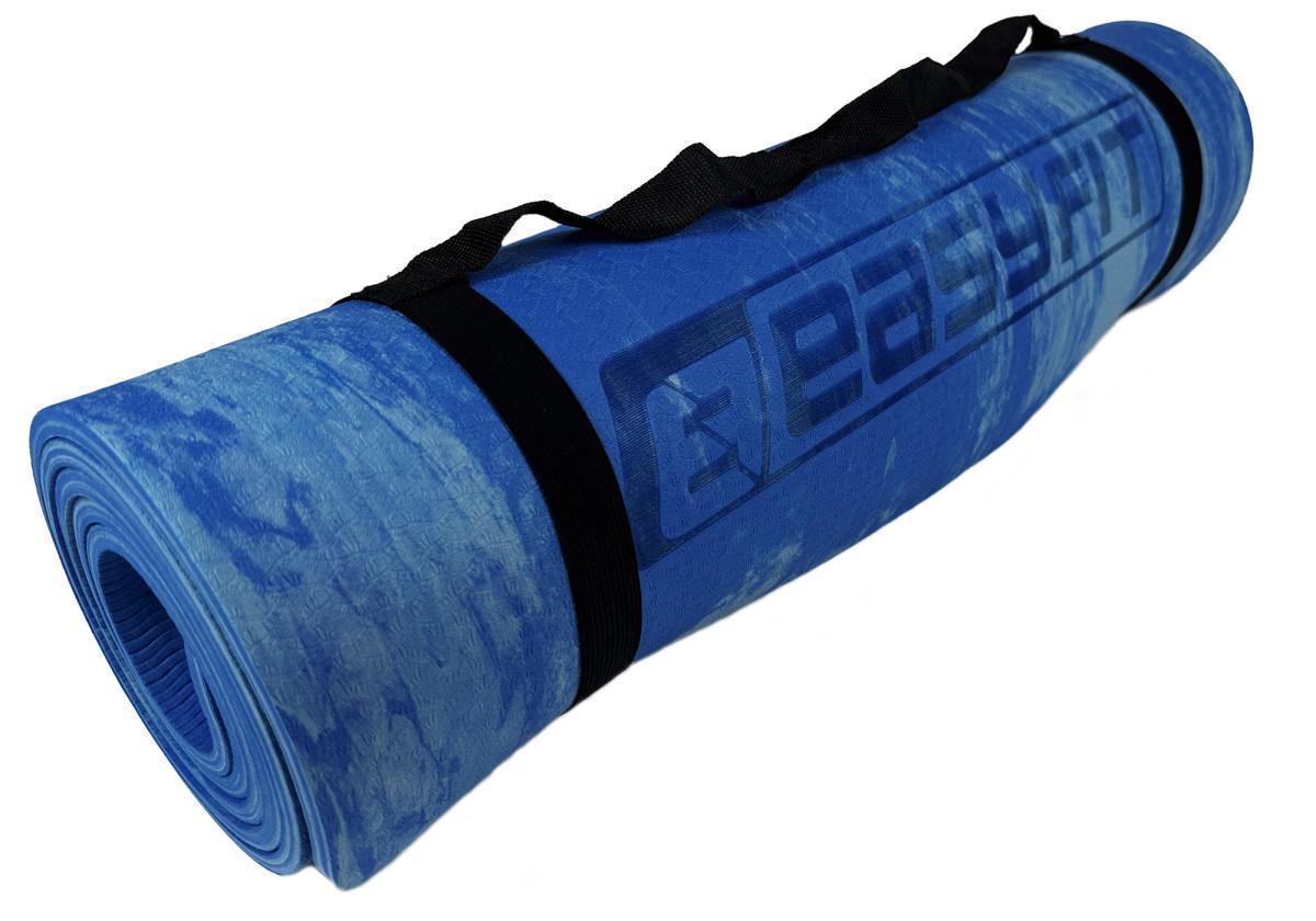 Килимок для йоги та фітнесу EasyFit s-EVA Mat 8 мм Синій (EF-1911-Bl) - фото 2 Килимок для йоги та фітнесу EasyFit s-EVA Mat 8 мм Синій (EF-1911-Bl) - фото 2