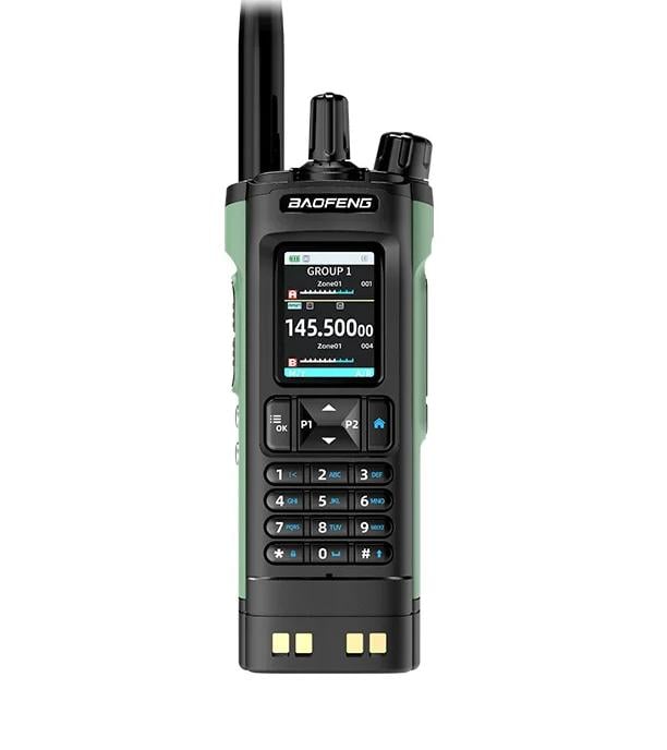 Рация цифровая Baofeng DM-32 10W DMR VHF UHF Черный
