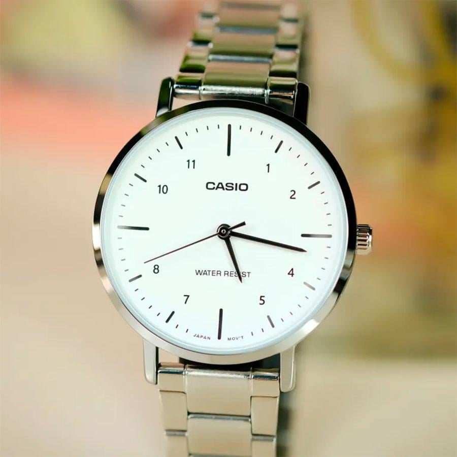 Наручний годинник жіночий Casio LTP-VT03D-3B Lady Timeless Collection Зелений (2899713235)