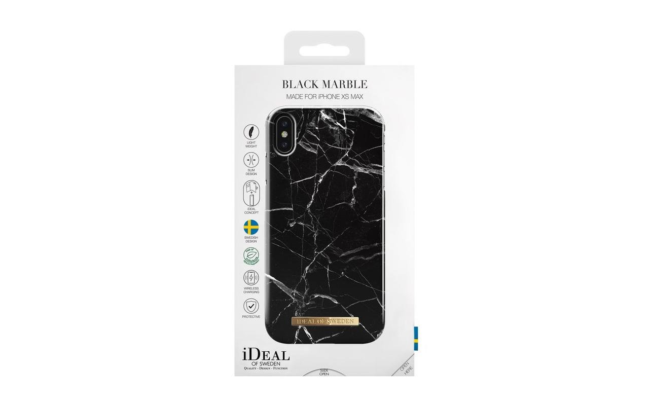 Чехол-накладка IDeal of Sweden Case for iPhone Xs Max, Black Marble - фото 3