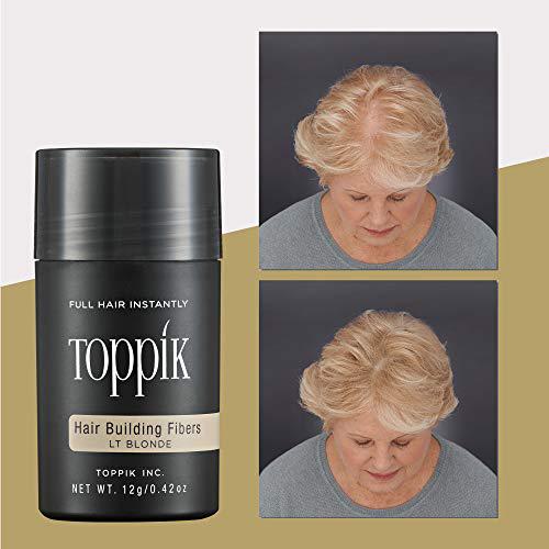 Кератиновый загуститель для волос Toppik 12 г Light Blonde - фото 4